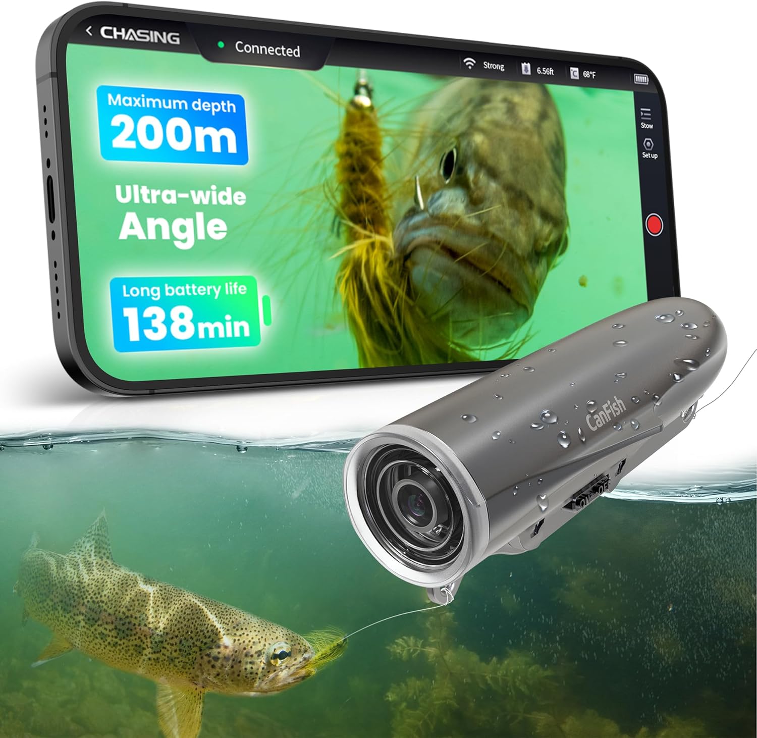 Chasing Fishing CamX 水中釣りカメラ
