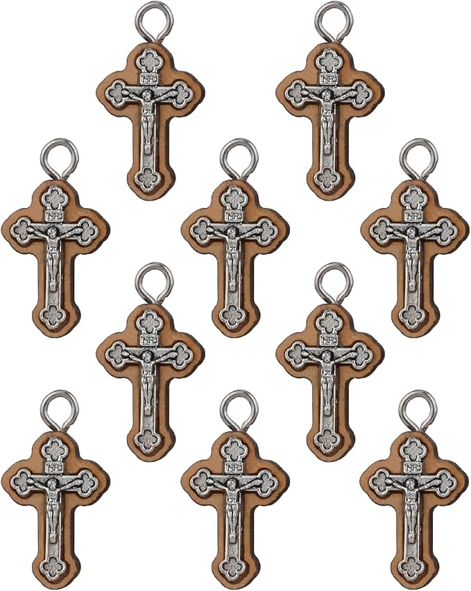 diyalo 30スタイル 木製十字架チャーム