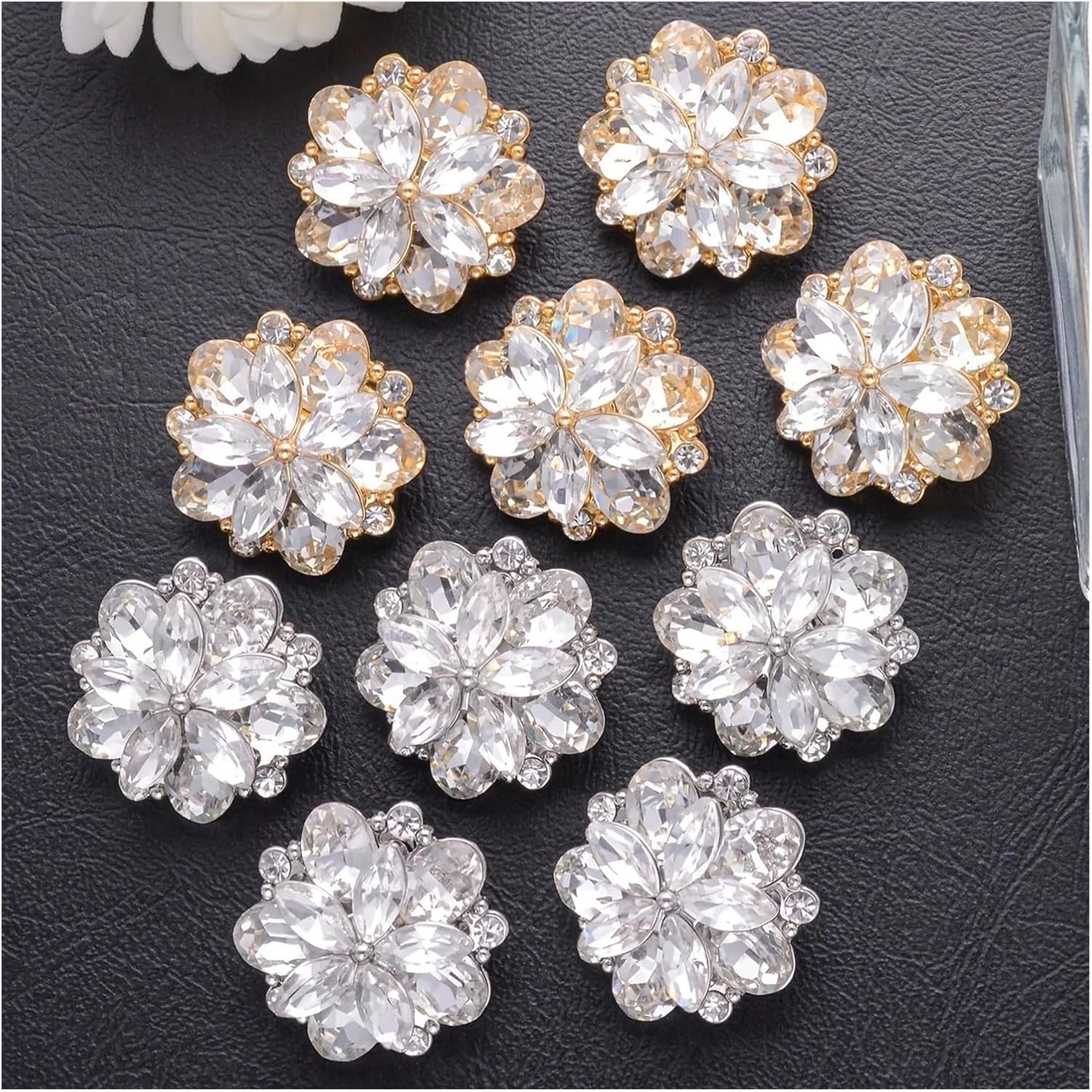 衣料用高級装飾縫製金属ボタン