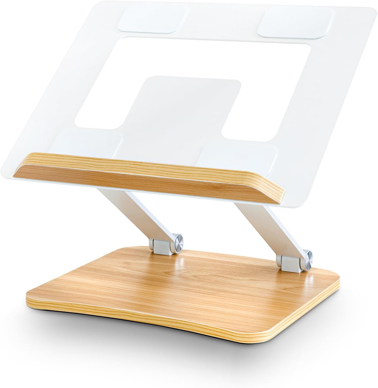 木製ノートパソコンスタンド